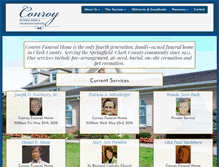 Tablet Screenshot of conroyfh.com